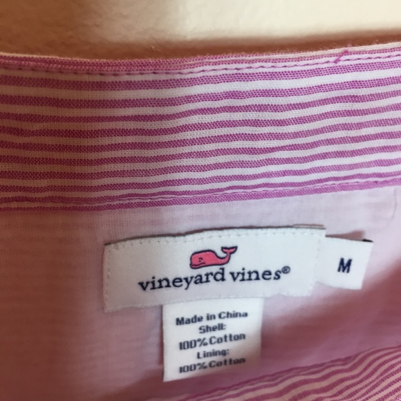 Vineyard Vines Square Neck Tassel Striped Tank Top - Picture 4 of 4